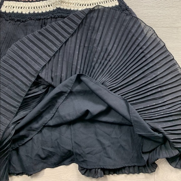 Zara Crochet Trim Black Dress - Picture 8 of 12